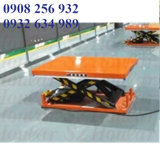 Bàn nâng thủy lực 1000kg HW1003 có sẵn hàng cao 1.3M TPHCM