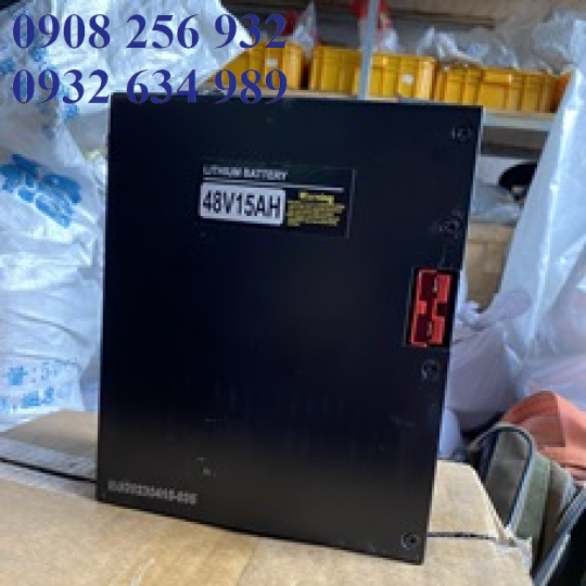 Bình ắc quy Lithium 48V 15Ah lắp cho xe nâng tay điện EPT20H Staxx